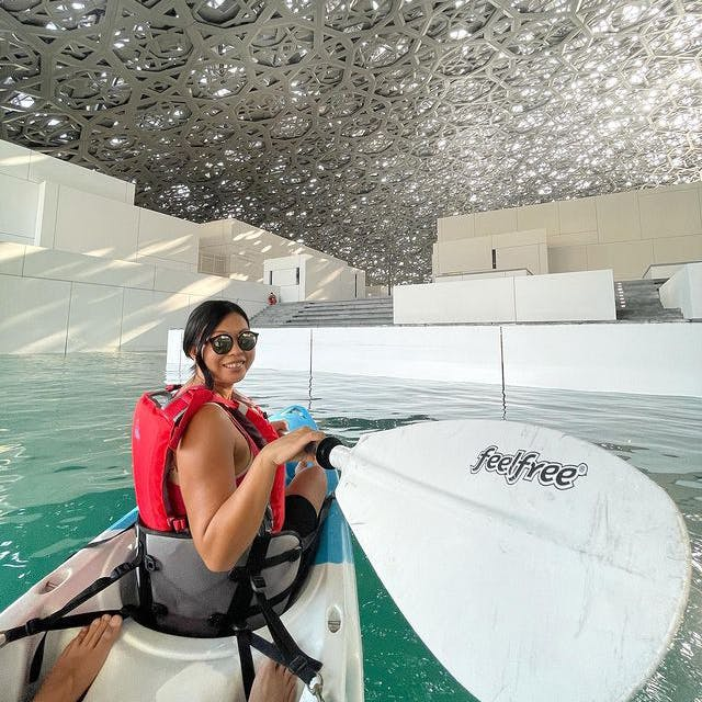 Kayaking in the Louvre Abu Dhabi - Photo 1 of 3